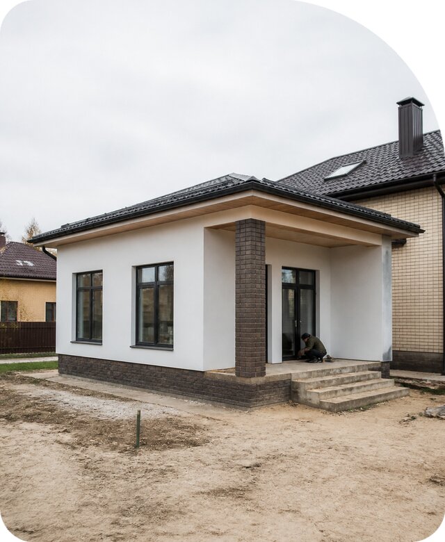 Строительство одноэтажной пристройки в Лесозаводске от 465210 р. | РадиДОМА-Лсз